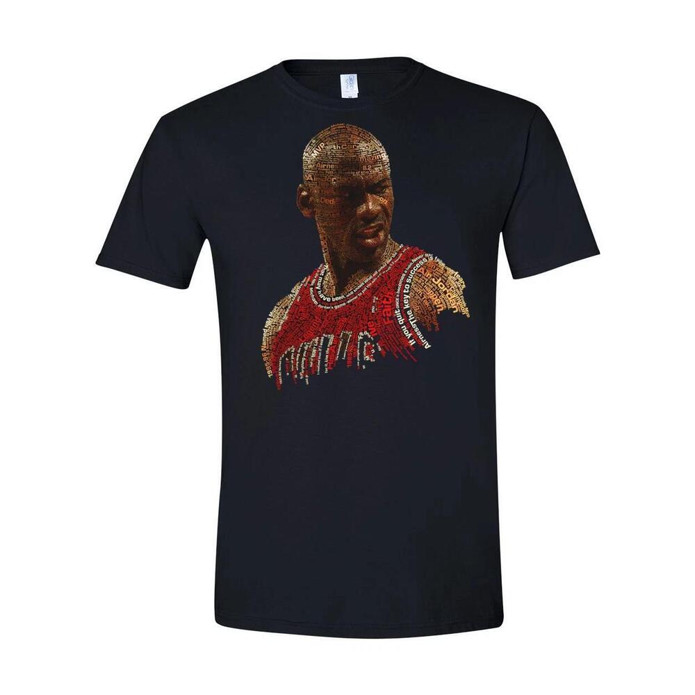 Michael Jordan Champion Graphic Tees - Unisex Short Sleeve - Size S - 4 Xl 4